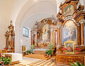 Capuchin church at New Market in Vienna Austria