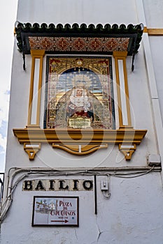 Capuchinos Square, Plaza de Capuchinos in Cordoba, Andalucia, Spain