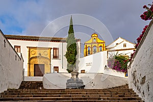 Capuchinos Square, Plaza de Capuchinos in Cordoba, Andalucia, Spain