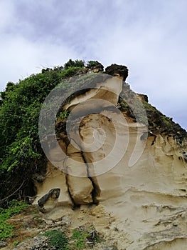 Capurpurawan rock formation in ilocos sur