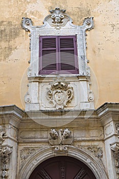 Caputo Palace. Tricase. Puglia. Italy.