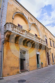 Caputo Palace. Tricase. Puglia. Italy.