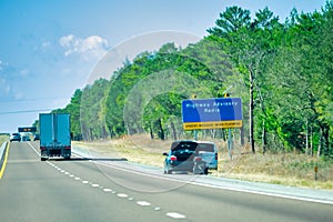 Car accident along Florida Interstate