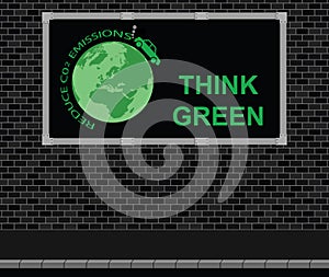 Car advertising board