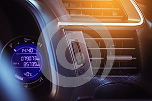 Car air conditioning system,Button on dashboard in car