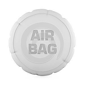 Car Airbag Isolated