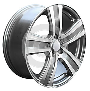 Car alloy wheel