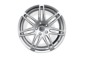 Car aluminum wheel rim