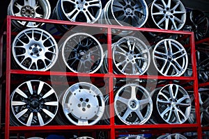 Car aluminum wheel rim