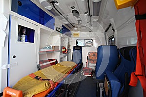 Car ambulance space