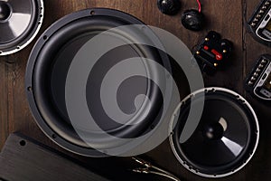 Car audio, car speakers, subwoofer and accessories for tuning