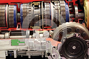 Car automatic gear transmission