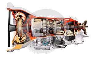 Car automatic transmission part photo