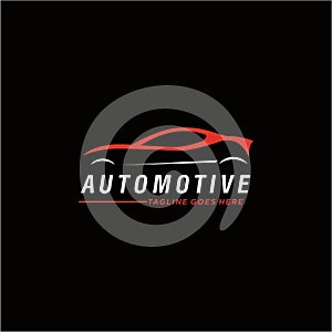 Car automotive logo template vector illustration