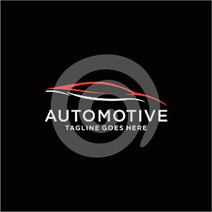 Car automotive logo template vector illustration