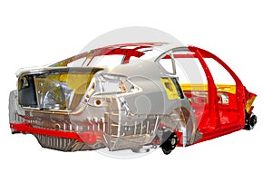 Car body frame