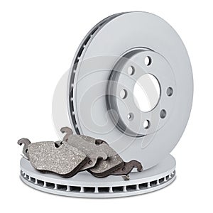 Car brake discs and pads