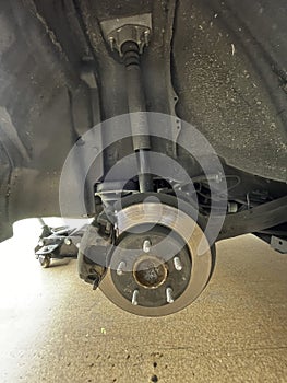 Car brake rotor, an essential component for vehicle maintenance and repair in automotive systems