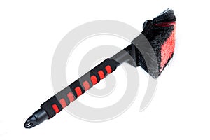 Car brush isolated on white background