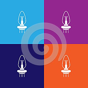 car bulb outline icon. Elements of car repair illustration icon. Signs and symbols can be used for web, logo, mobile app, UI, UX