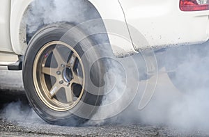 Car burnout