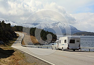 Car and caravan photo