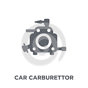 car carburettor icon from Car parts collection.