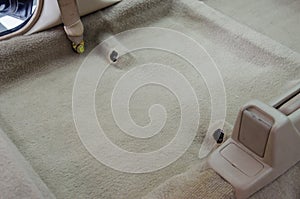 Car carpet cleaning