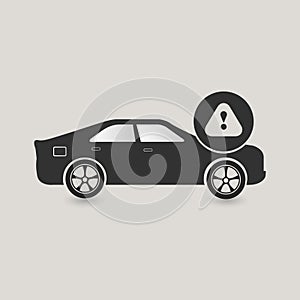 Car Caution icon