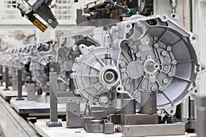 Car clutch assembly line