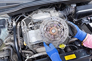 Car clutch disc