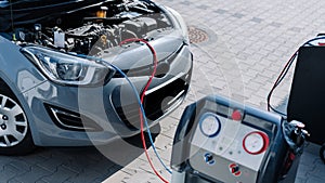 Car conditioning air ac repair service. Check automotive vehicle conditioning system and refill automobile ac compressor