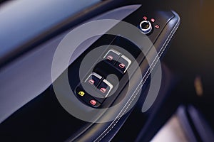 Car control panel of auto button glass,lock door and controlling window