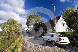 Car in the country