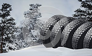 Car-drift in the forest