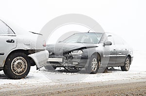 Auto la caída accidente 