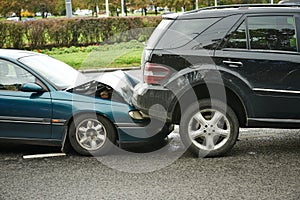 Car crash collision photo