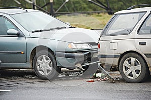 Car crash collision