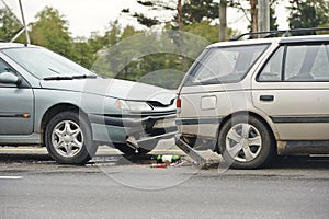 Car crash collision