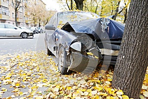 Car crash traffic accident photo