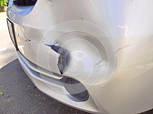 Car with damage
