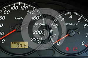 Car dashboard