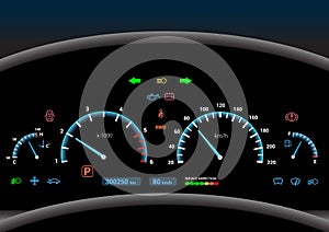 Car dashboard background