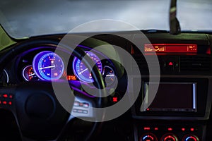 Car dashboard