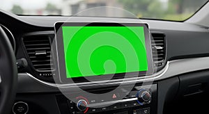 Green Screen Car Dashboard