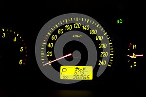 Car dashboard instruments