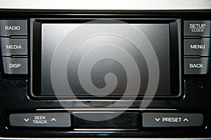 Car dashboard with multifunctional display