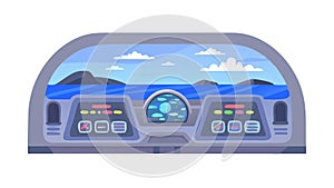 Car Dashboard Speedometer Interface Icon, vector design Generative AI