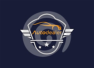 The car and dealer logo designs. Autocar, car wash, automotive logo designs inspiration.