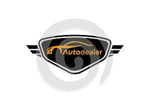 The car and dealer logo designs. Autocar, car wash, automotive logo designs inspiration.